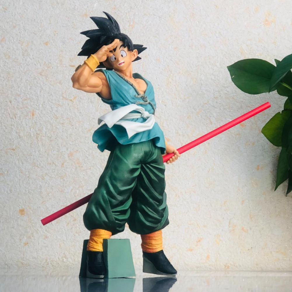 Figura Goku Báculo Mágico Sagrado Dragon Ball Z Gt 30cm