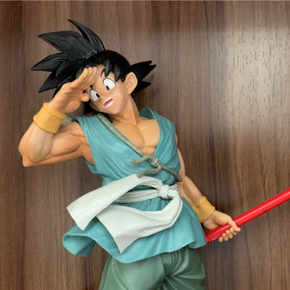 Figura Goku Báculo Mágico Sagrado Dragon Ball Z Gt 30cm