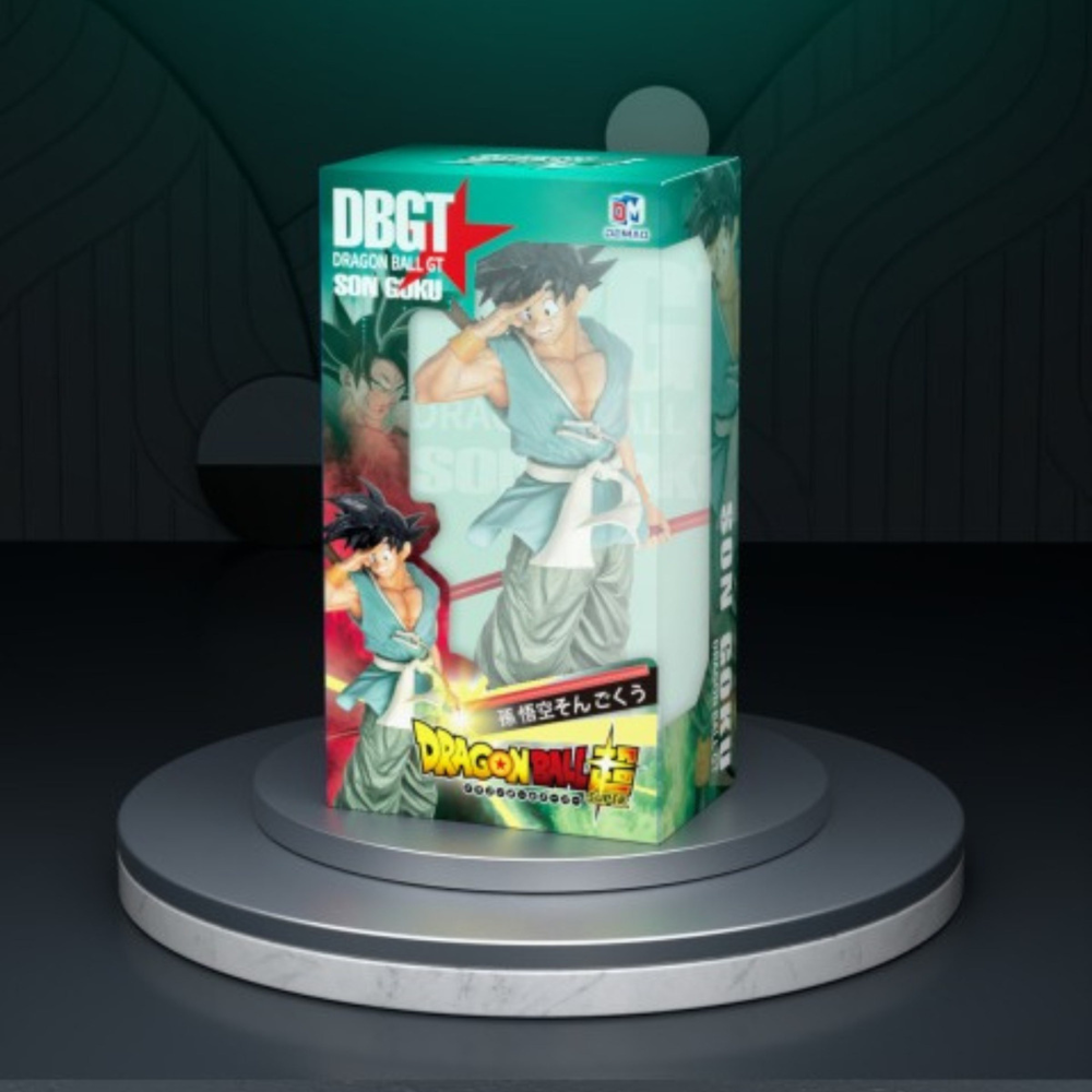 Figura Goku Báculo Mágico Sagrado Dragon Ball Z Gt 30cm