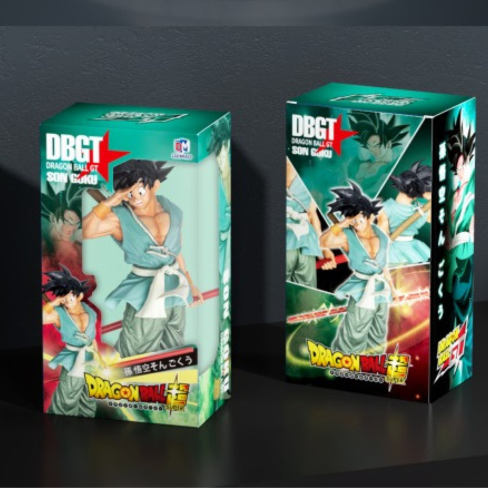 Figura Goku Báculo Mágico Sagrado Dragon Ball Z Gt 30cm