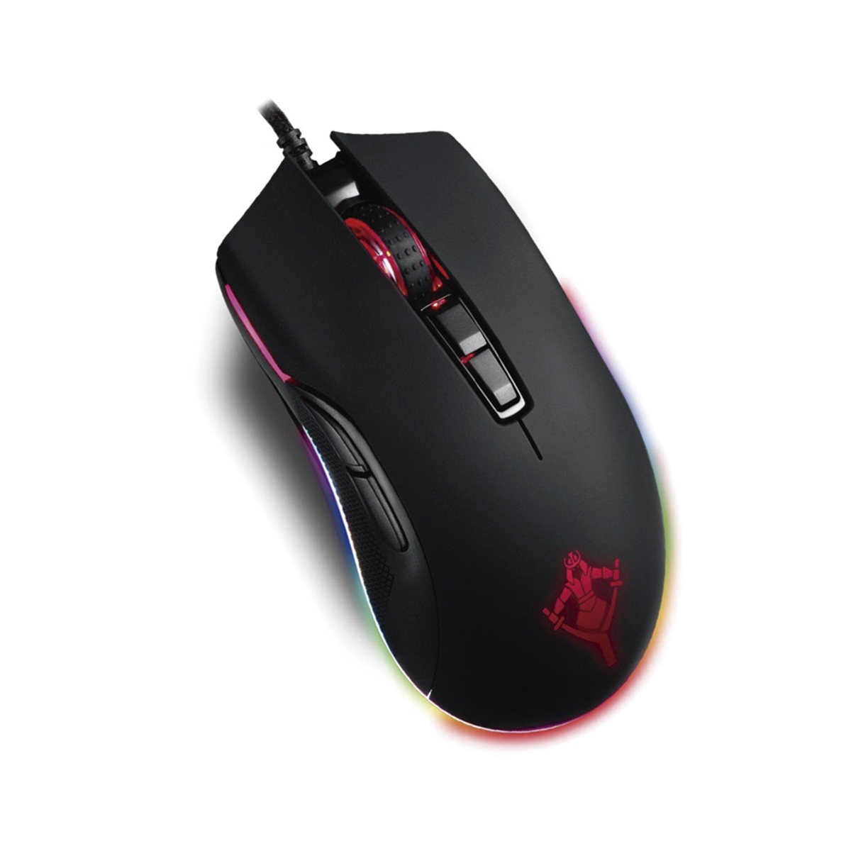 MOUSE GAMER YEYIAN YMT-V70 YMT-M2000 CLAYMORE2000 OPT/RGB/7 BTNS/12000.