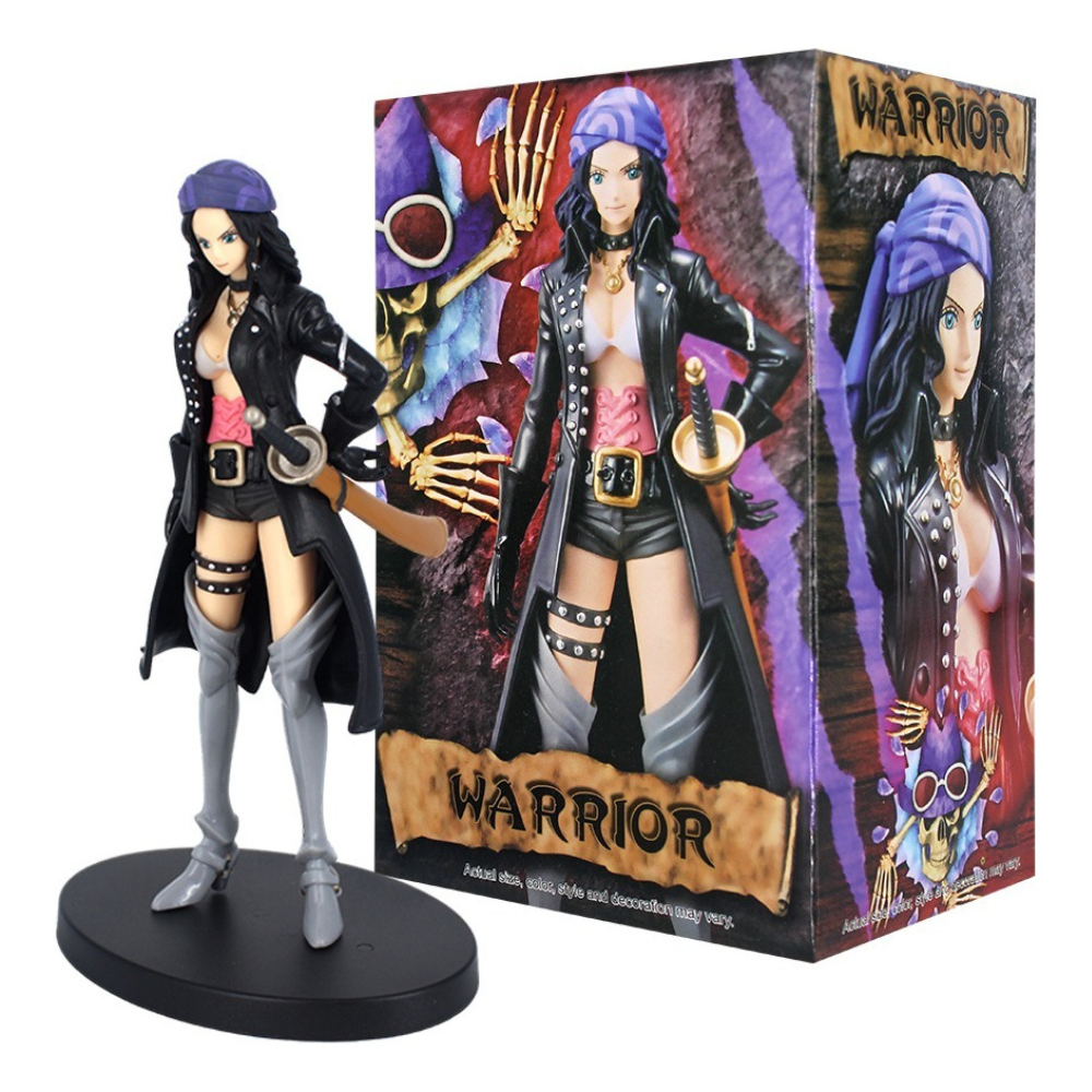 Figura Nico Robin One Piece Sexy Pirata 18cm Anime Red.