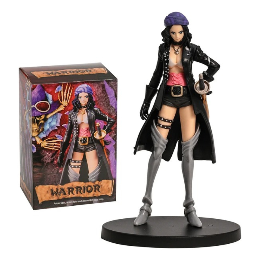 Figura Nico Robin One Piece Sexy Pirata 18cm Anime Red.