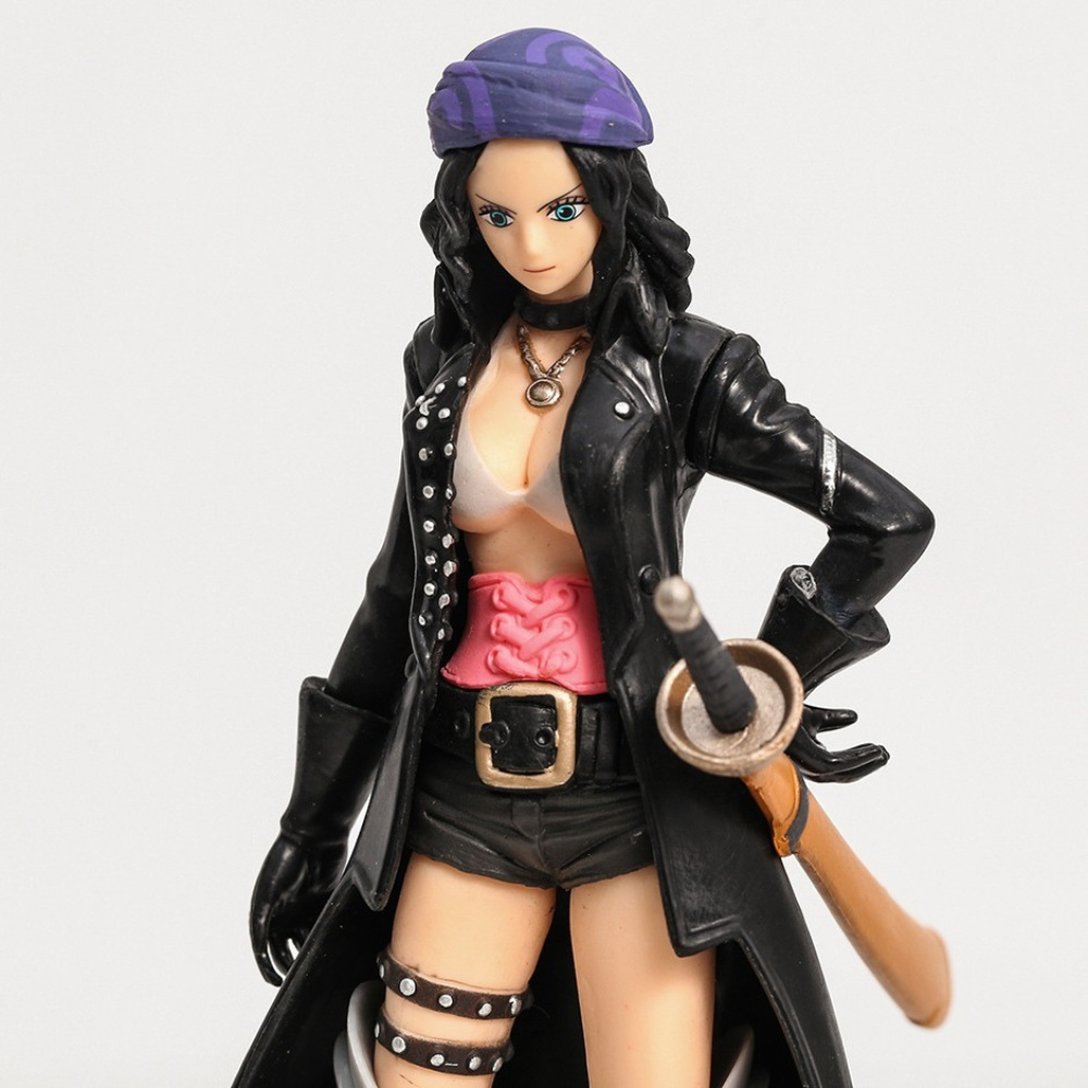Figura Nico Robin One Piece Sexy Pirata 18cm Anime Red.