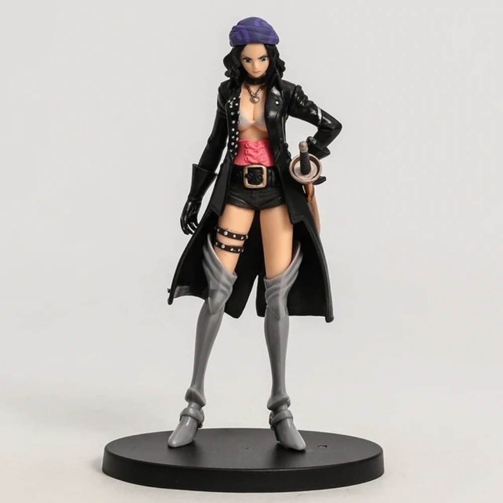 Figura Nico Robin One Piece Sexy Pirata 18cm Anime Red.