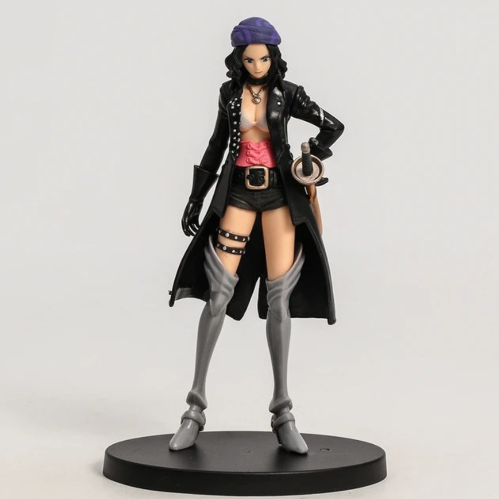 Figura Nico Robin One Piece Sexy Pirata 18cm Anime Red.