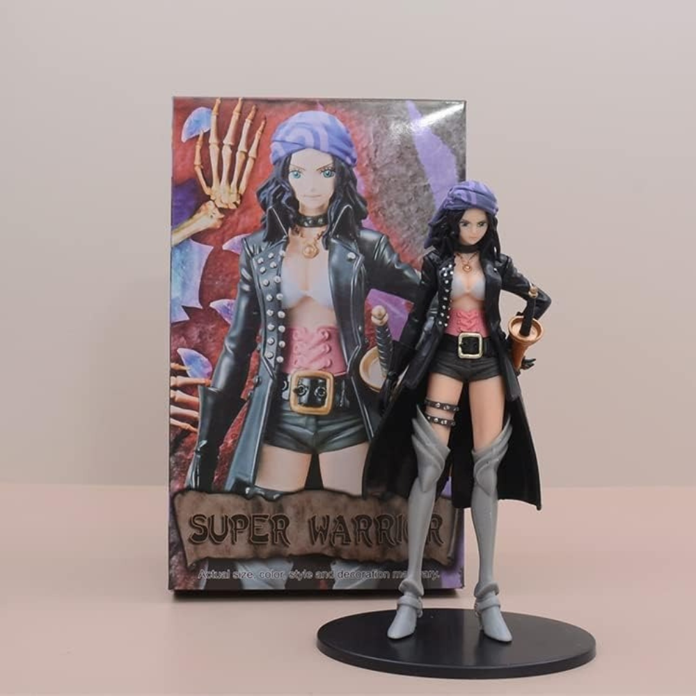 Figura Nico Robin One Piece Sexy Pirata 18cm Anime Red.