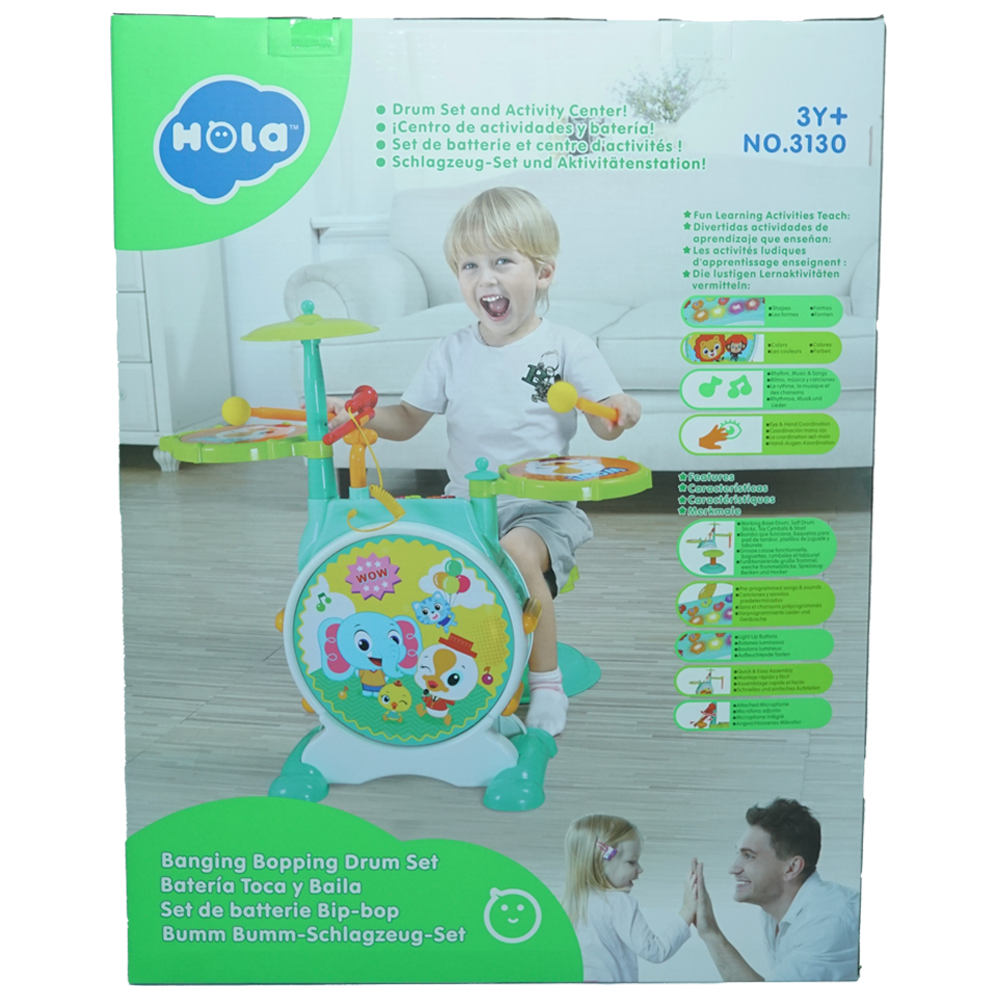 Batería Toca y Baila Hola 3130 Interactiva