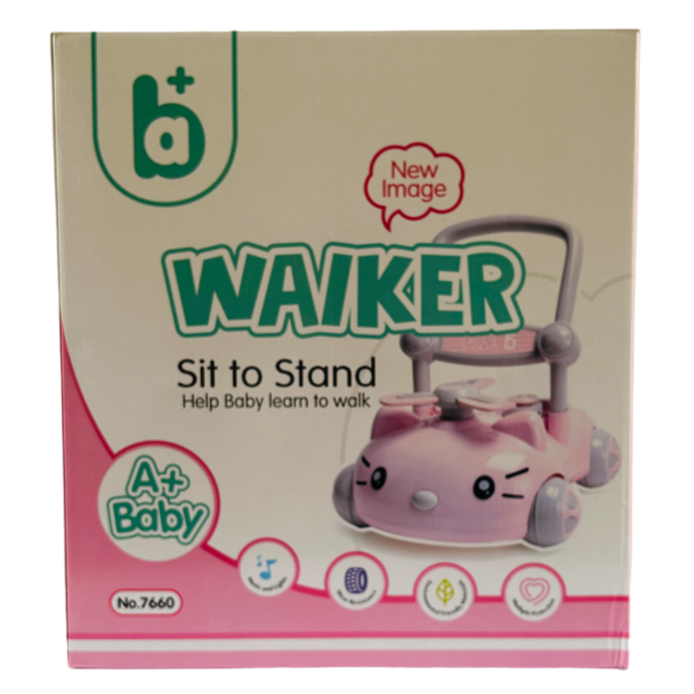 Caminadora para Bebé de Gato BM Toys 7660 Rosa