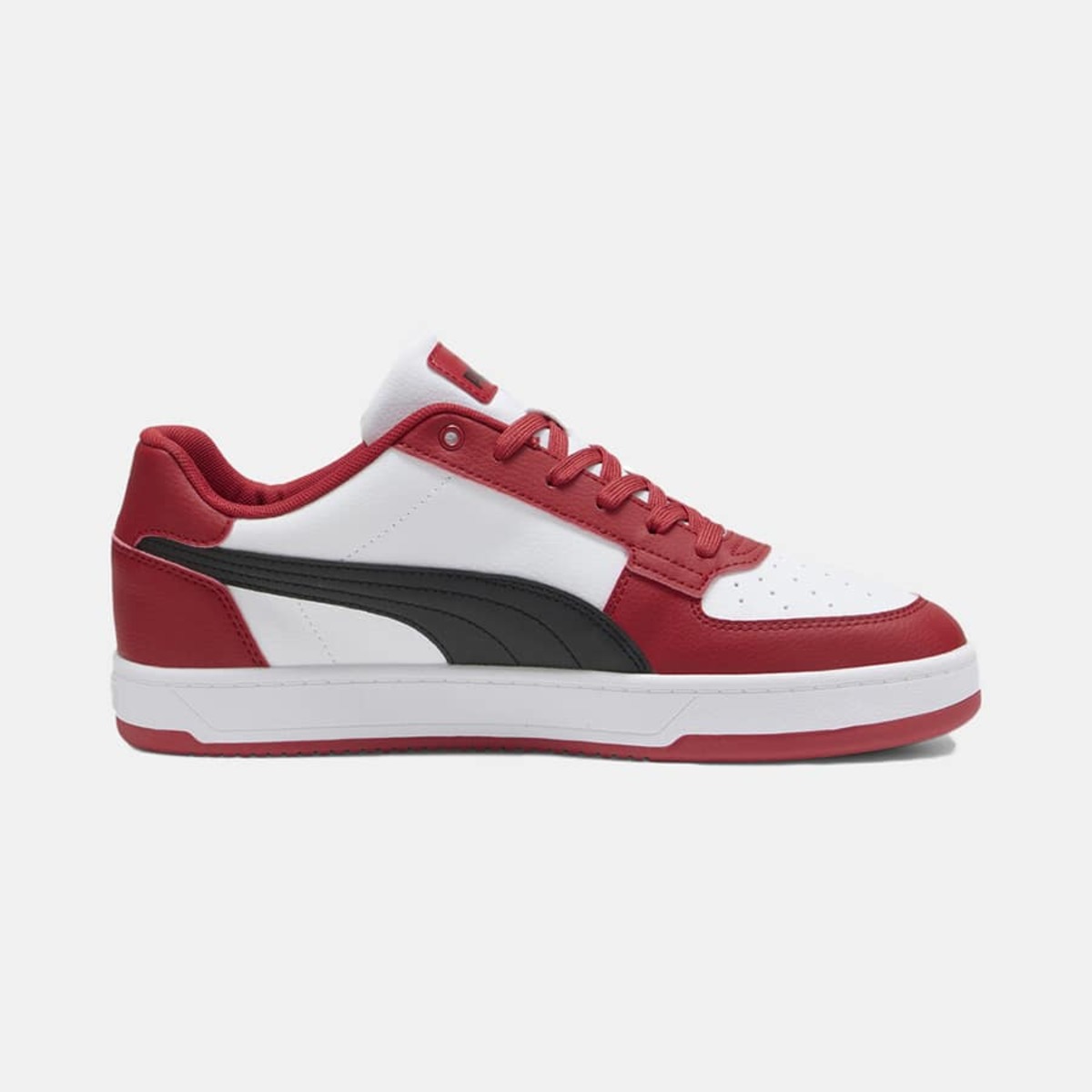 Tenis Puma Caven Blanco Negro Rojo de Caballero Original.