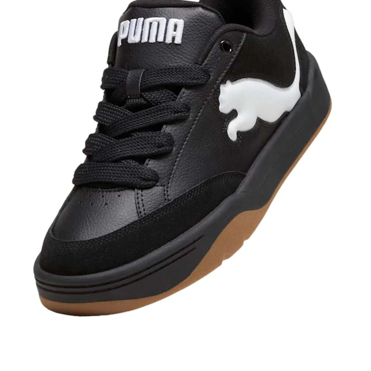 Tenis Puma Park Lifestyle Negro Blanco de Caballero Original