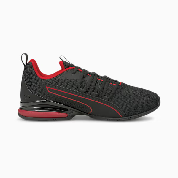 Tenis Puma Axelion Nxt Negro Rojo de Caballero Original