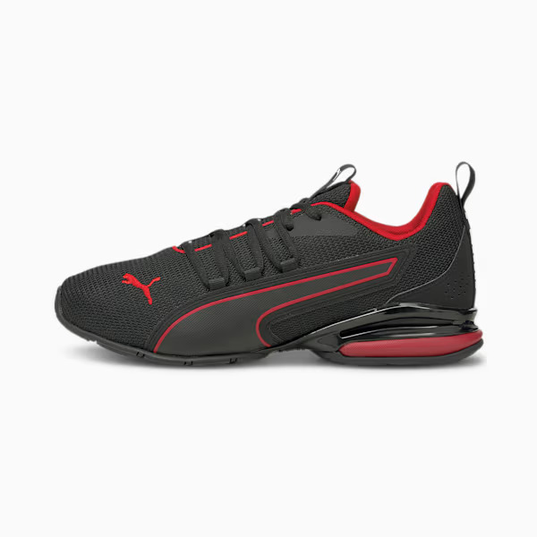Tenis Puma Axelion Nxt Negro Rojo de Caballero Original