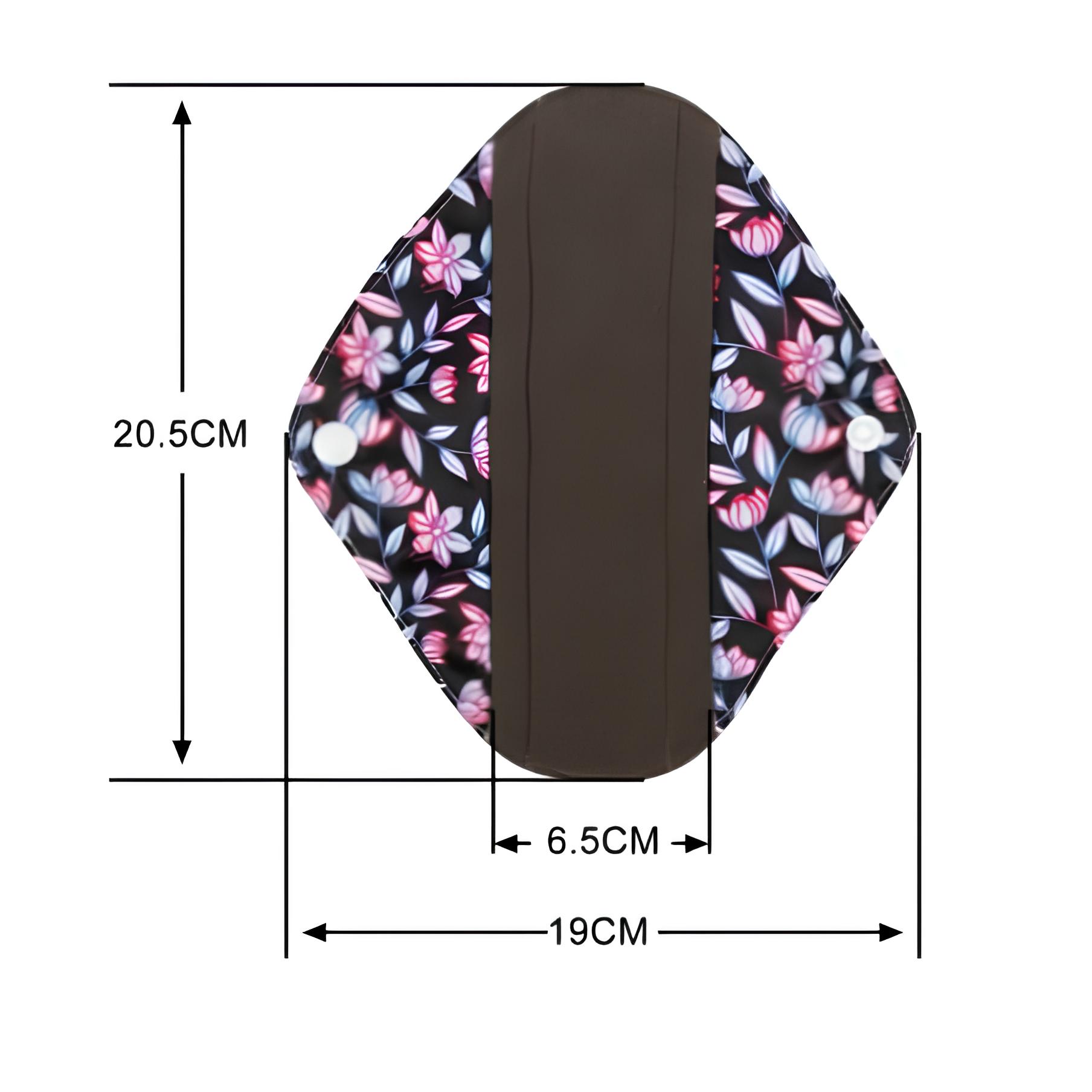 Toallas Sanitarias Femeninas Ecologicas Reutilizables 5 pzas