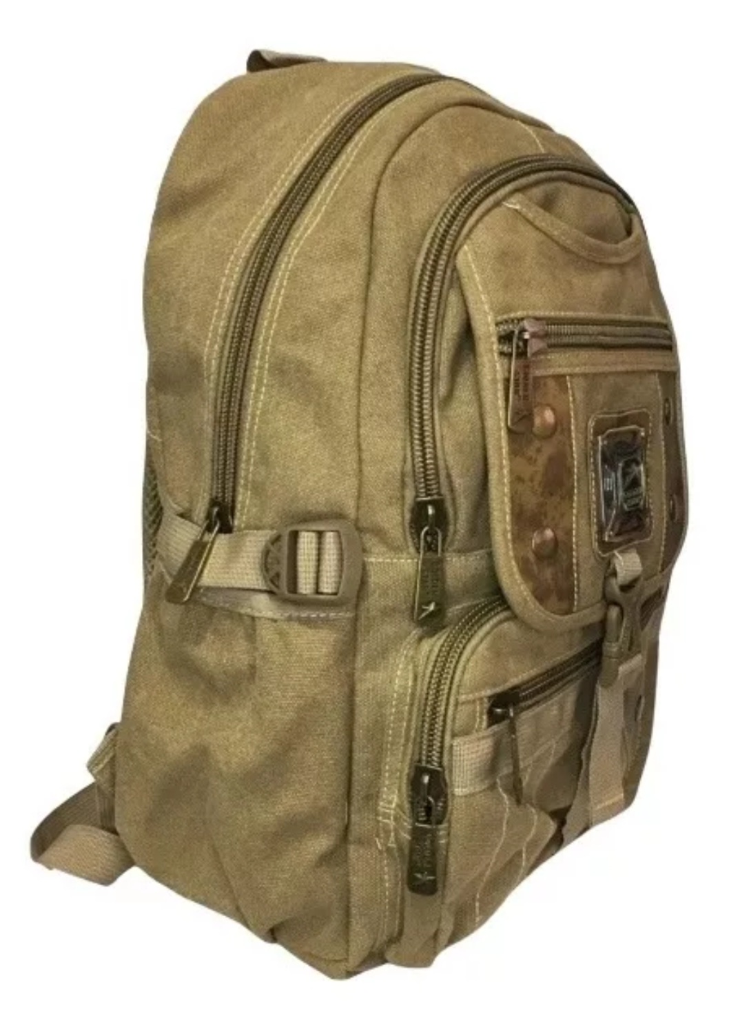 Mochila de Lona gruesa Vintage Golden Star