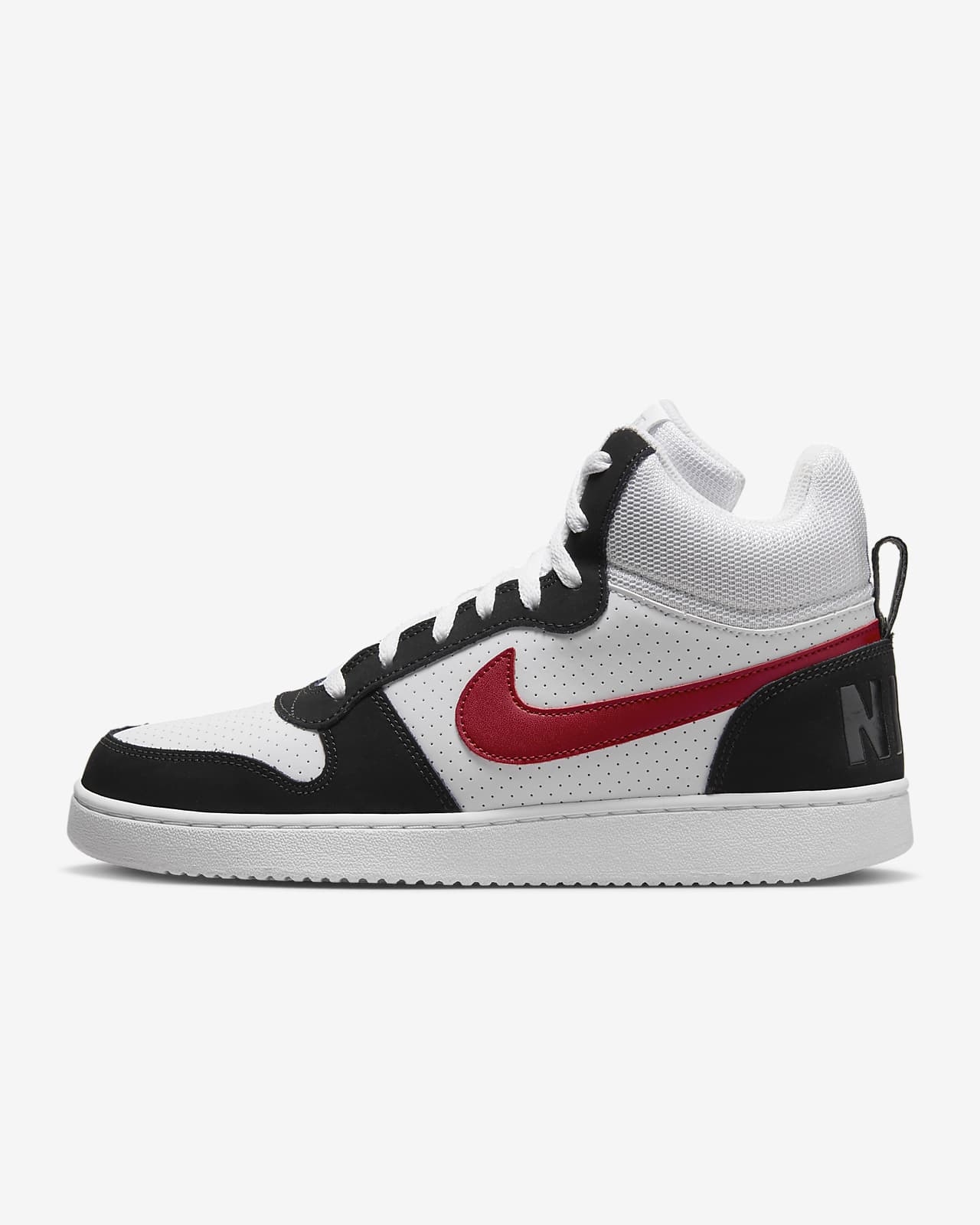 Tenis Nike Court Borough Mid Hombre 838938-104