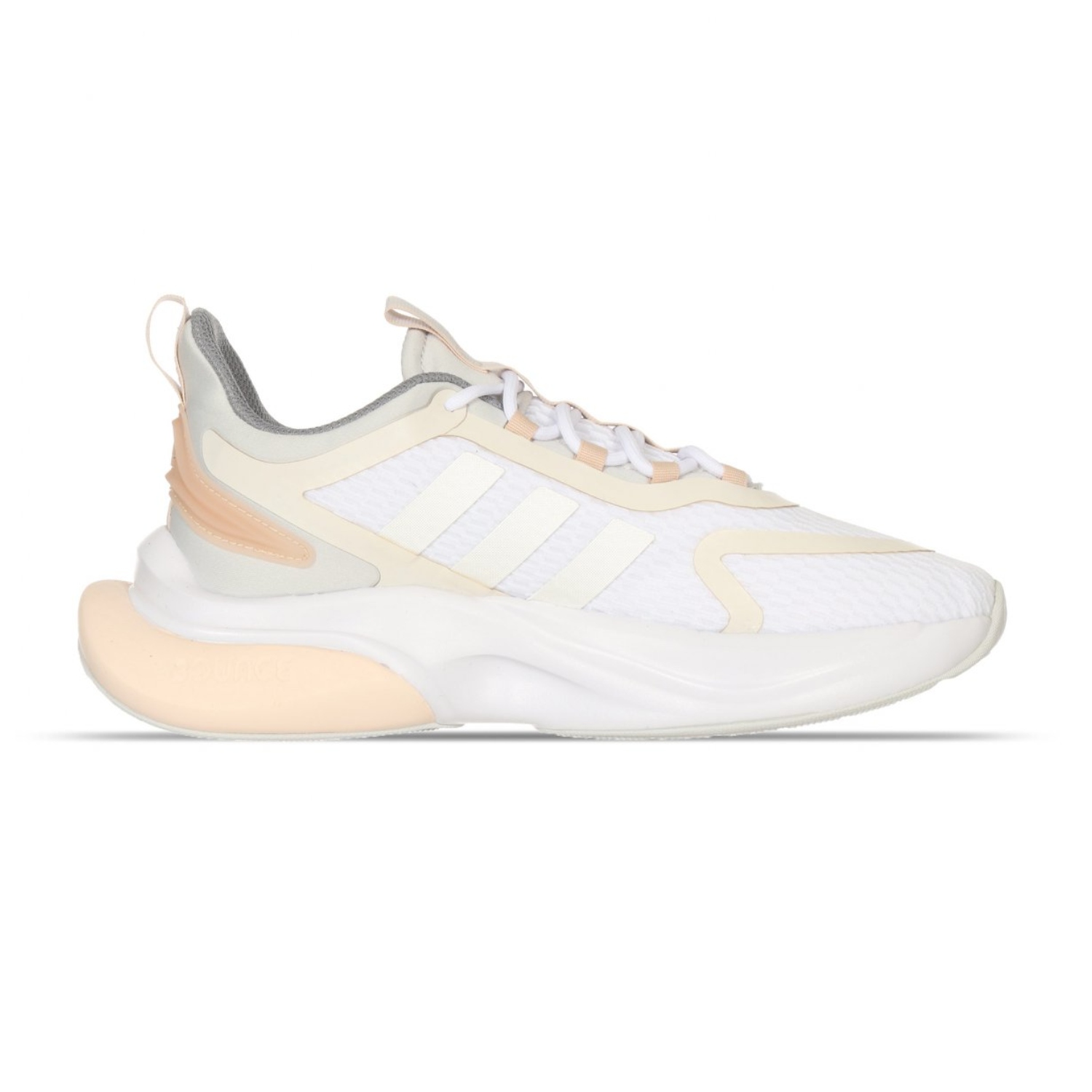 Tenis Deportivo Adidas AlphaBounce + Blanco De Mujer HP6147