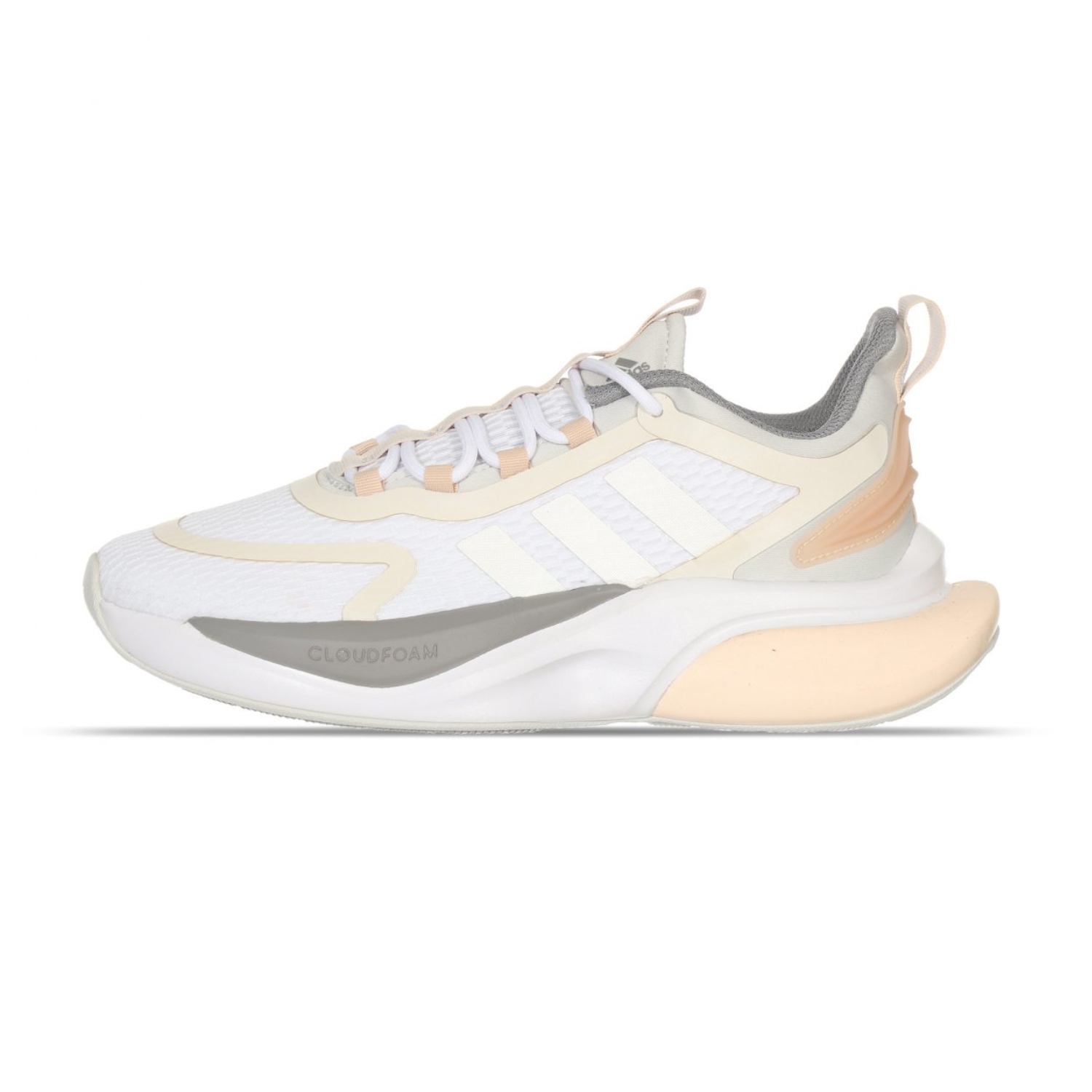 Tenis Deportivo Adidas AlphaBounce + Blanco De Mujer HP6147