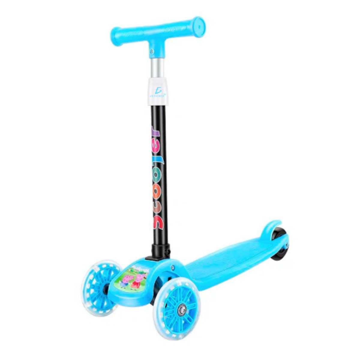 Scooter Infantil Con Luces Led Color Azul