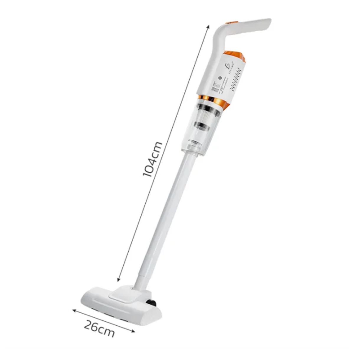 Aspiradora Inalámbrica Vertical Multifuncional Para Hogar, Auto, Pelo De Mascota Color Blanco.