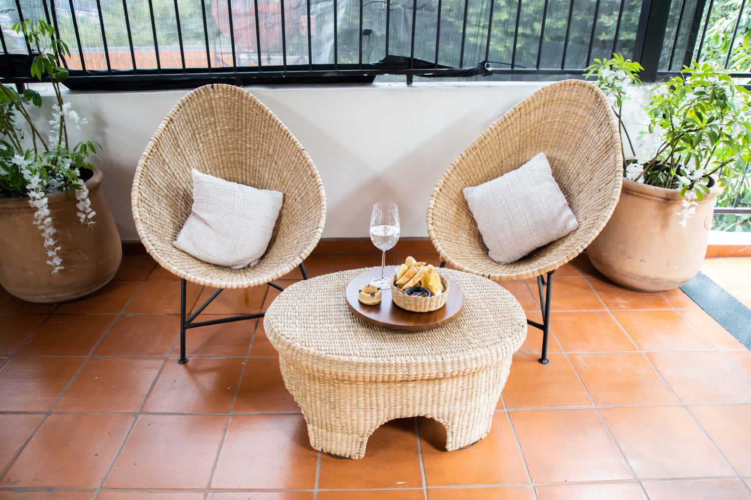 Charola giratoria de Madera Parota Redonda Hogare 48 cm centro de mesa giratoria