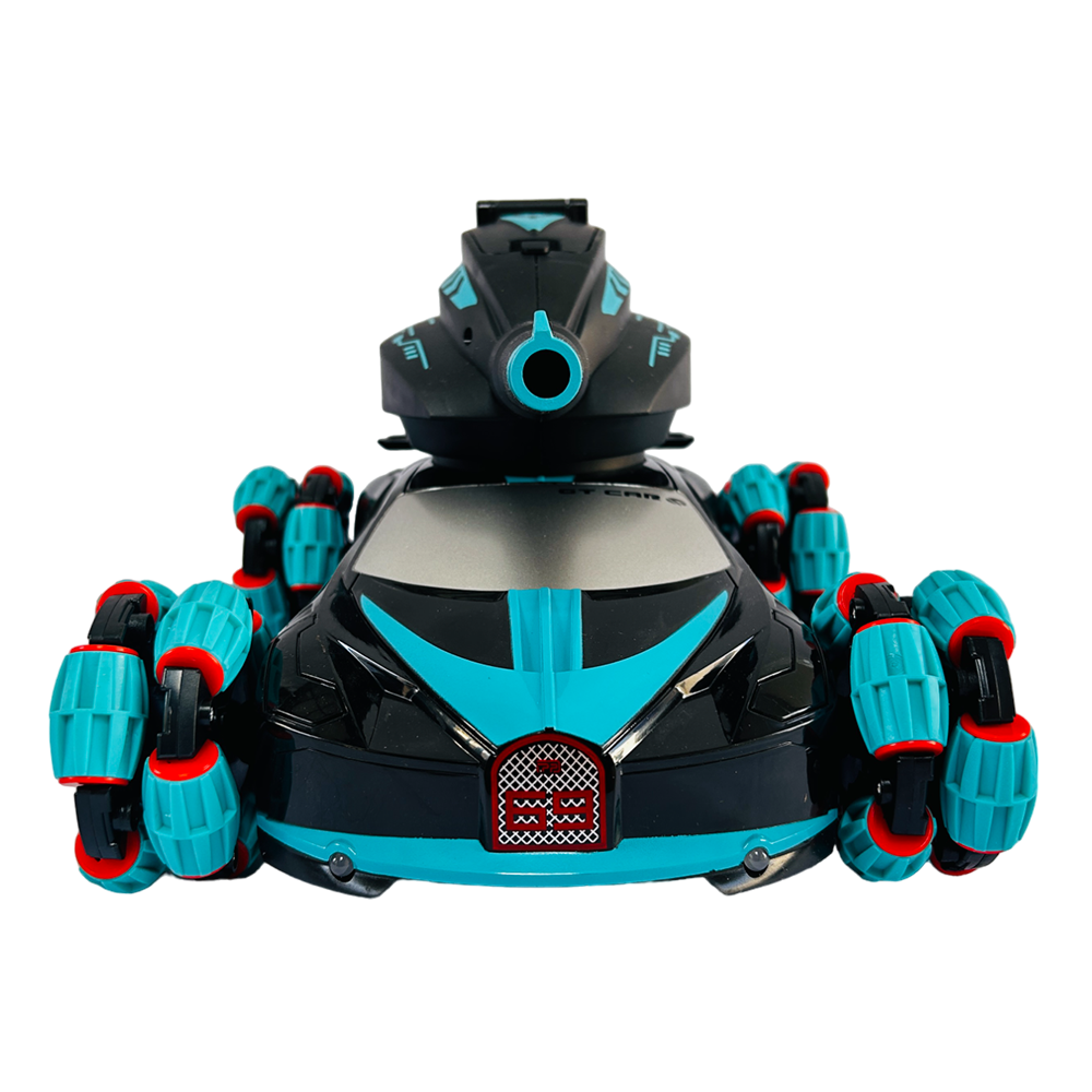 Tanque de Batalla Racing Stunt 4W Lanzador Hidrogel QF665-2