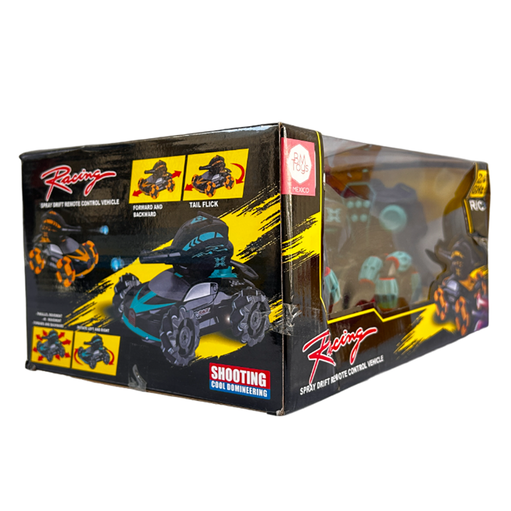 Tanque de Batalla Racing Stunt 4W Lanzador Hidrogel QF665-2