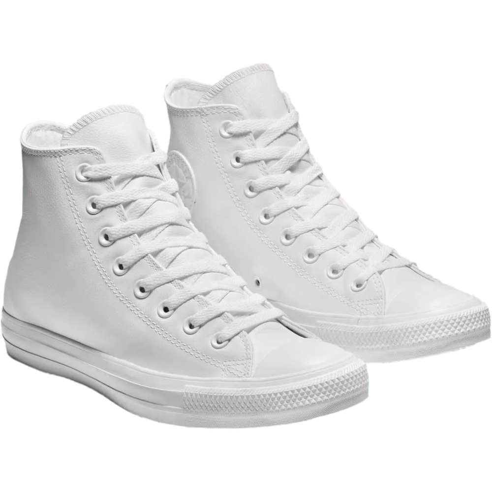 Tenis Converse All Star en Bota de Piel Blanco Unisex 1T406.