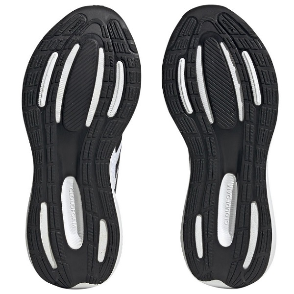 Tenis Adidas Runfalcon 3.0 K Blanco/negro Running Mujer.