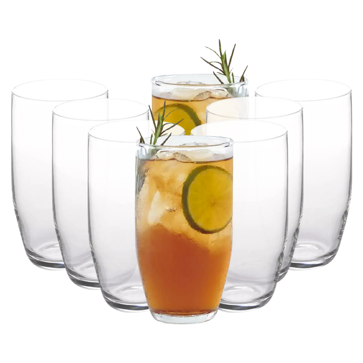 Opera Juego De 6 Vasos De Vidrio. 410 Ml.