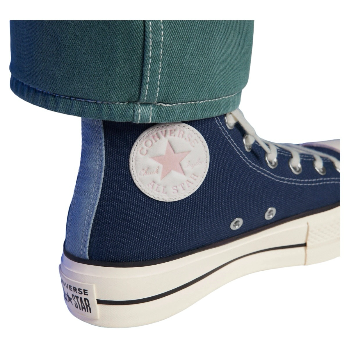 Tenis Converse Ctas Lift Hi A03821C Plataforma Para Mujer - Original