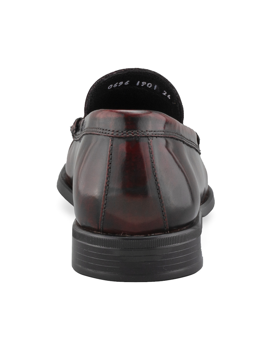 Mocasín Penny Loafer En Piel Vacuno Y Plantilla Confort Para Hombre