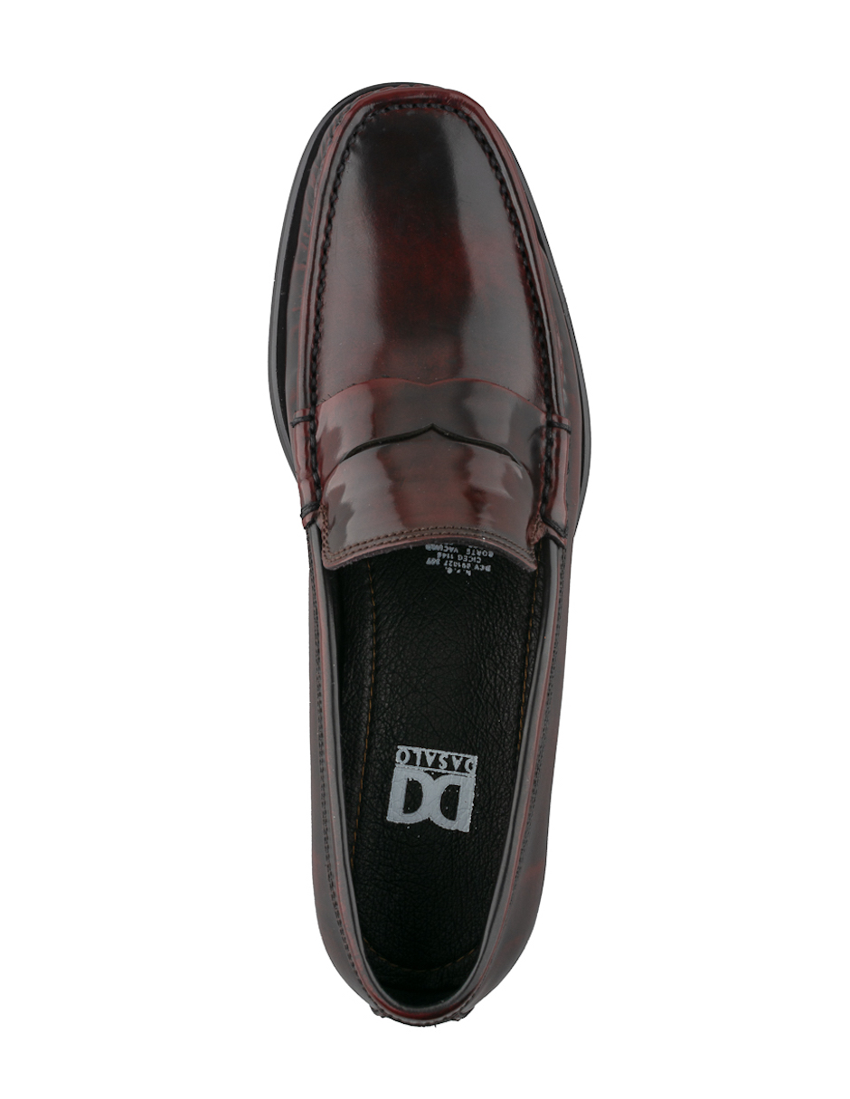 Mocasín Penny Loafer En Piel Vacuno Y Plantilla Confort Para Hombre