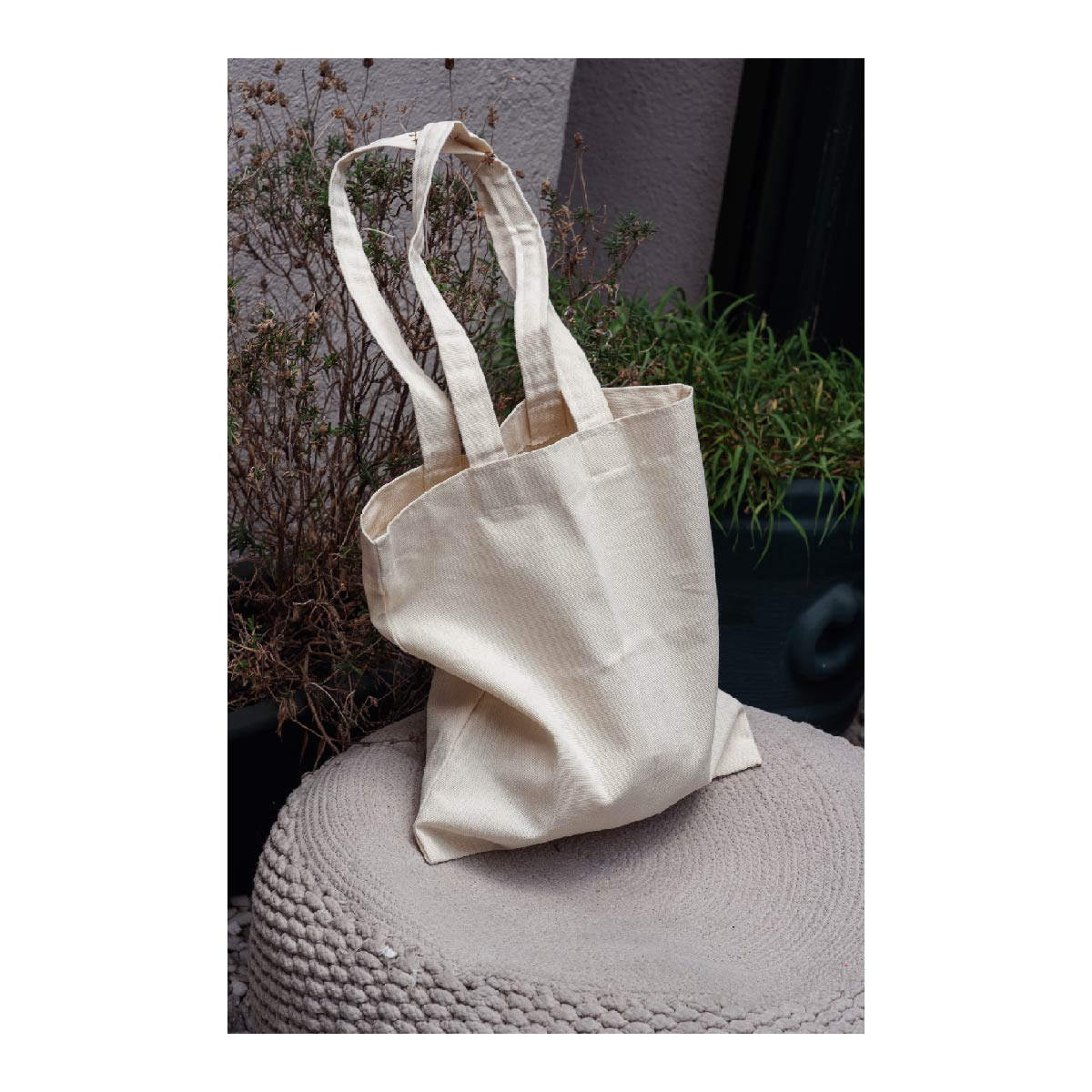 UndaMexico Bolsas tote bag loneta cruda 5 piezas