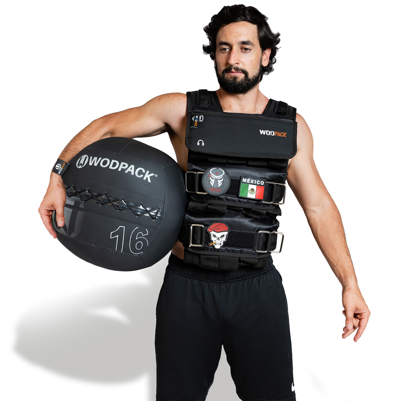  Balon Medicinal Med Ball Elite 16 lb WODPACK® 