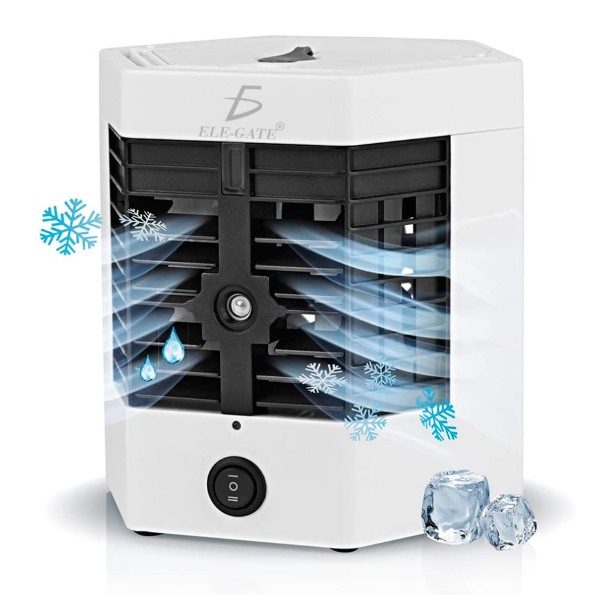 Ventilador Enfriador Humidificador De Aire Con Cable Usb.