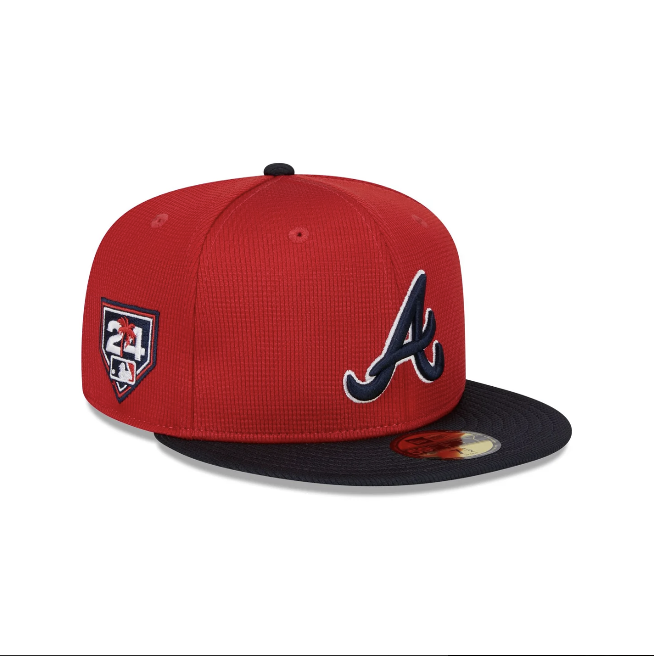 Gorra New Era MLB Atlanta Braves 59Fifty Rojo