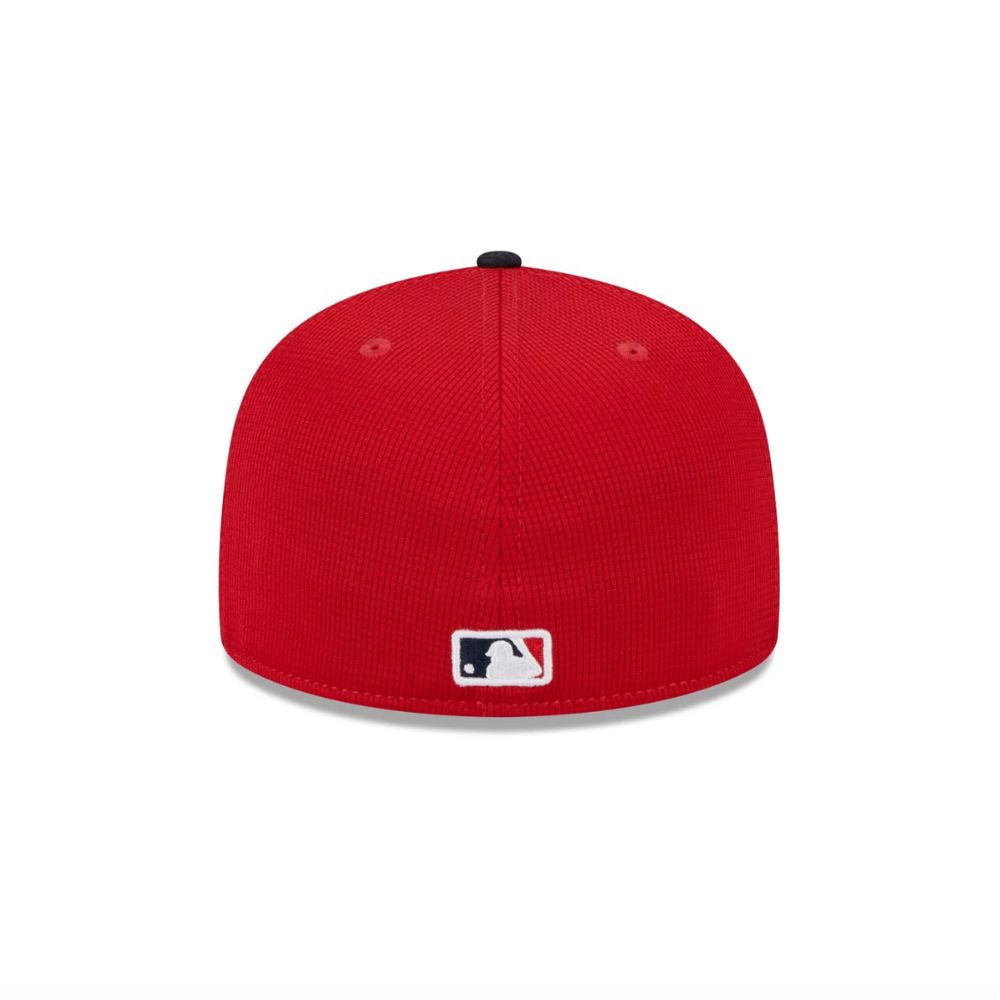 Gorra New Era MLB Atlanta Braves 59Fifty Rojo