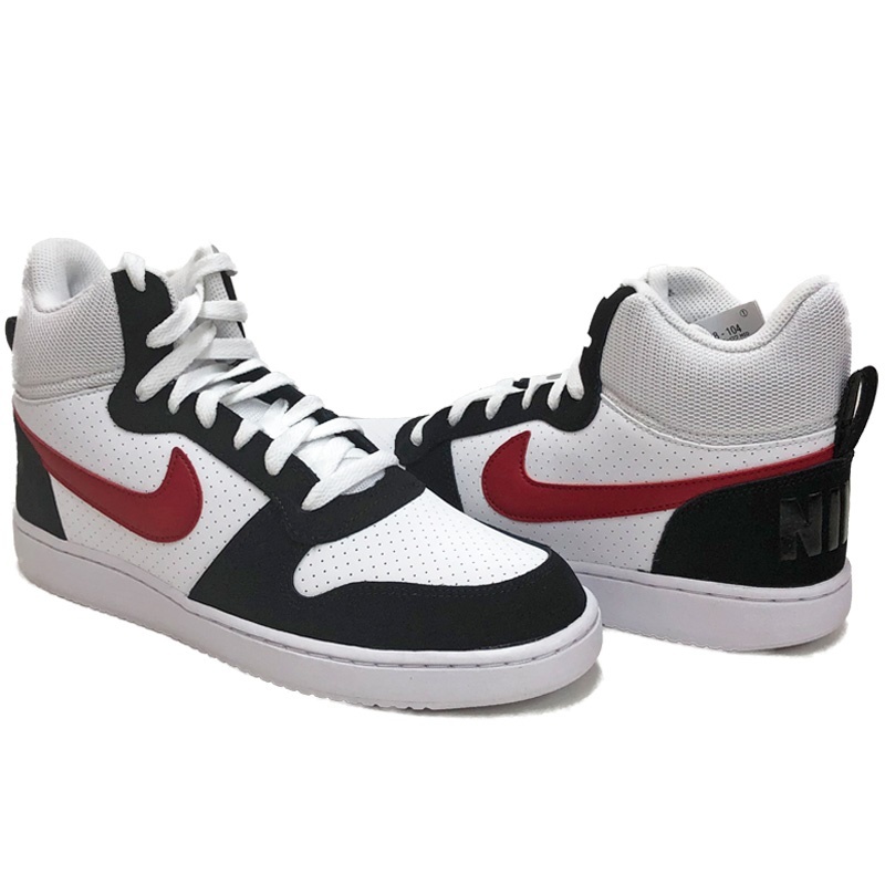 Tenis Nike Court Borough Mid Hombre 838938-104