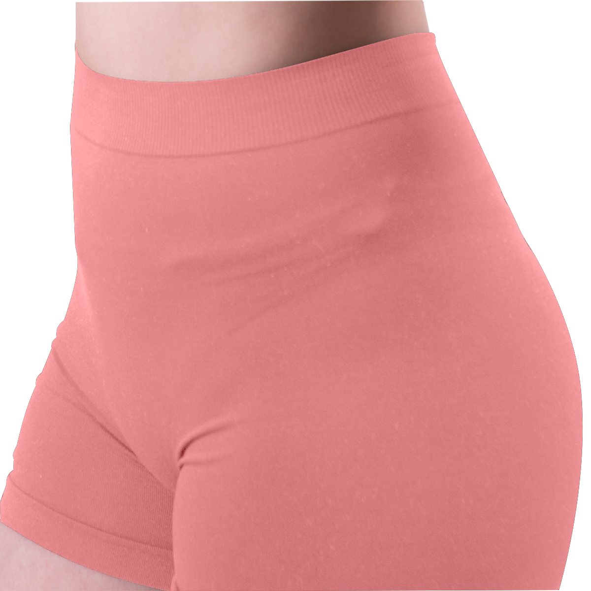 Short Licra Rosa Unitalla Deportivo, Mujer Dama, Atlético, Boxer, Entrenamiento, Pantalones Cortos, Uso Diario