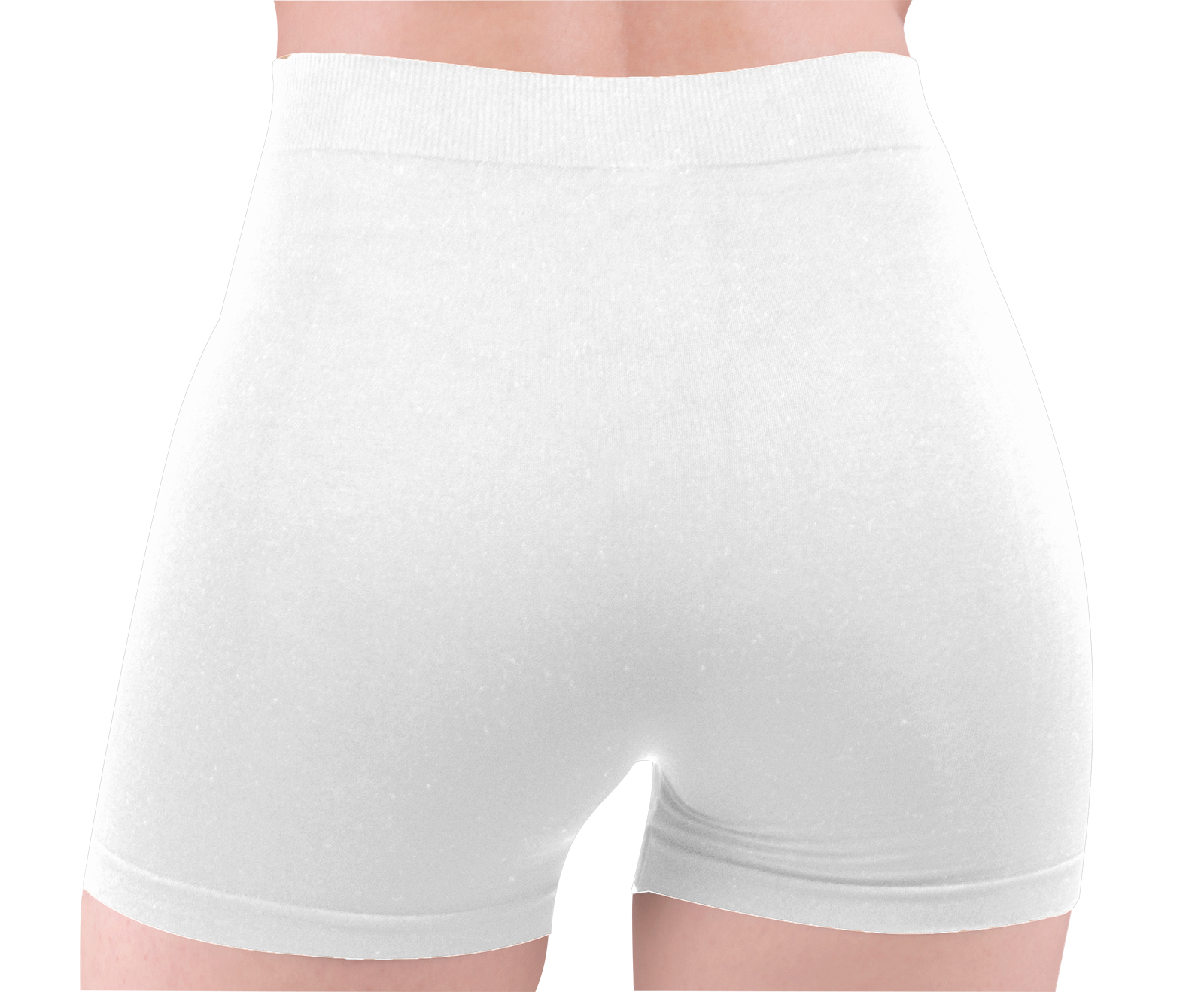 Short Licra Mujer, Blanco, Unitalla, Deportivo, Dama, Atlético, Boxer, Entrenamiento, Pantalones Cortos, Biker.