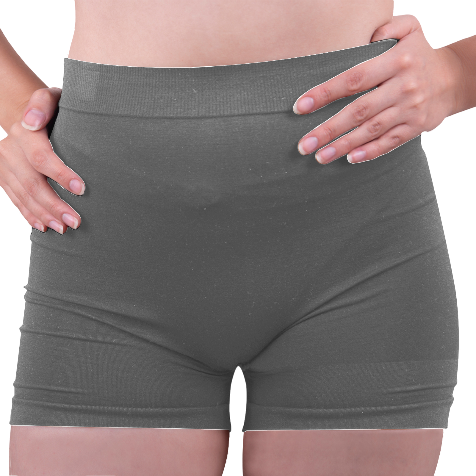 Short Licra Mujer, Gris, Unitalla, Deportivo, Dama, Atlético, Boxer, Entrenamiento, Pantalones Cortos, Biker.