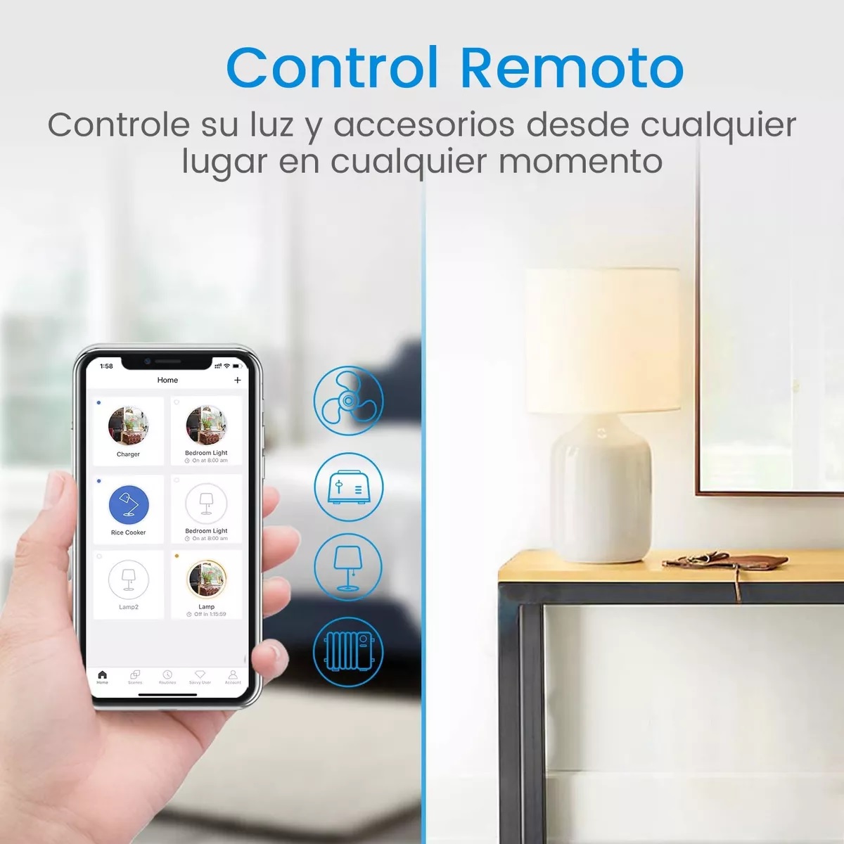 Enchufe Inteligente Wifi Contacto Alexa Smart Plug