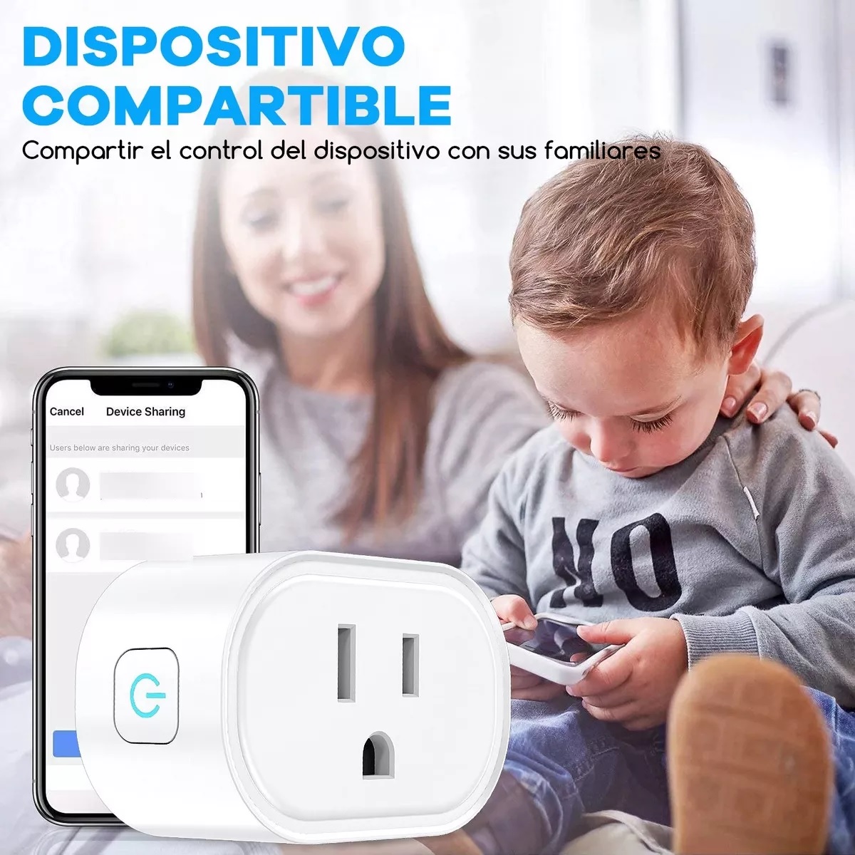 Enchufe Inteligente Wifi Contacto Alexa Smart Plug
