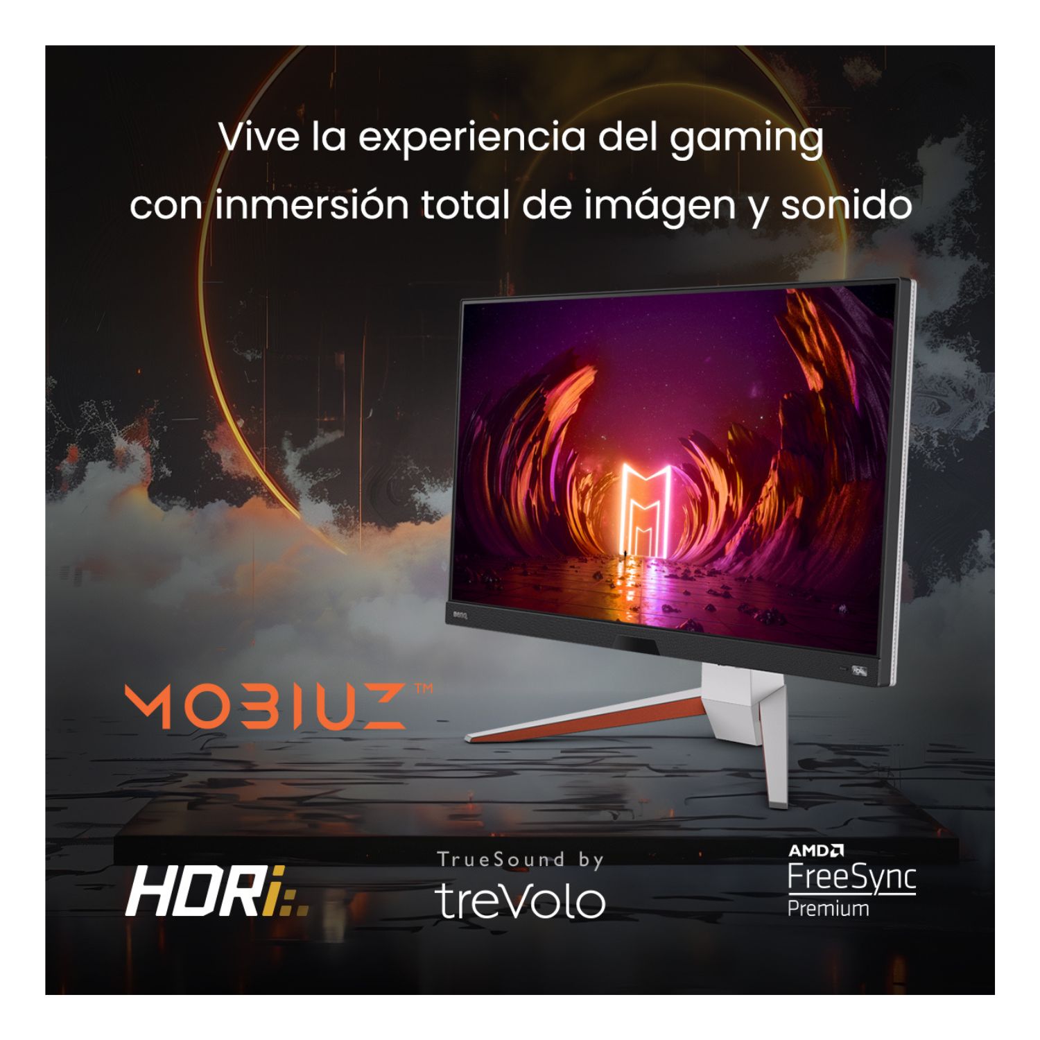 Monitor Gamer 4K 144hz 27 pulgadas Mobiuz EX2710U FreeSync