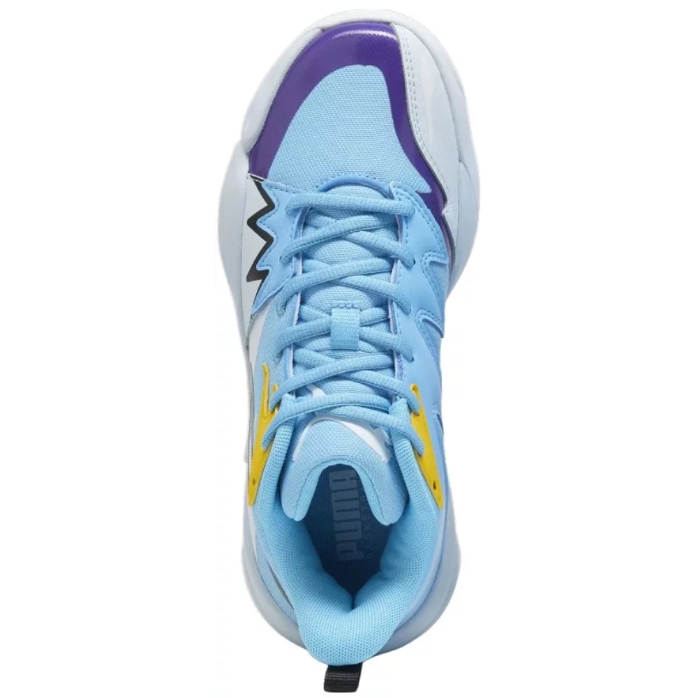 Tenis Puma de Basquetbol Genetics Jr Azul Unisex 309825 02.