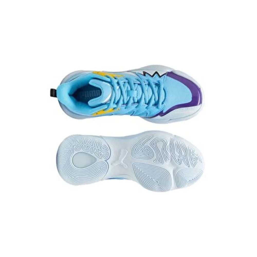 Tenis Puma de Basquetbol Genetics Jr Azul Unisex 309825 02.