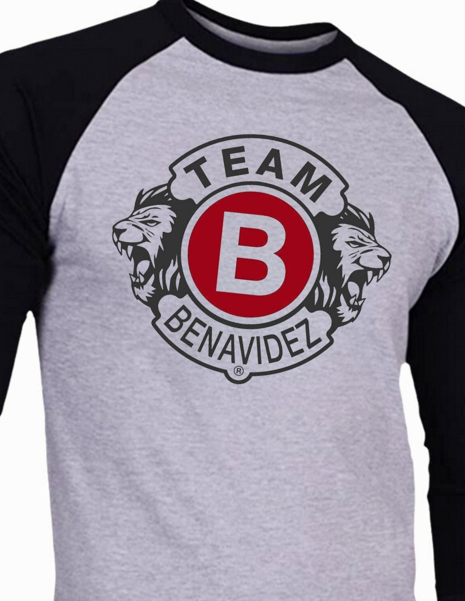 Playera team benavidez bicolor 003