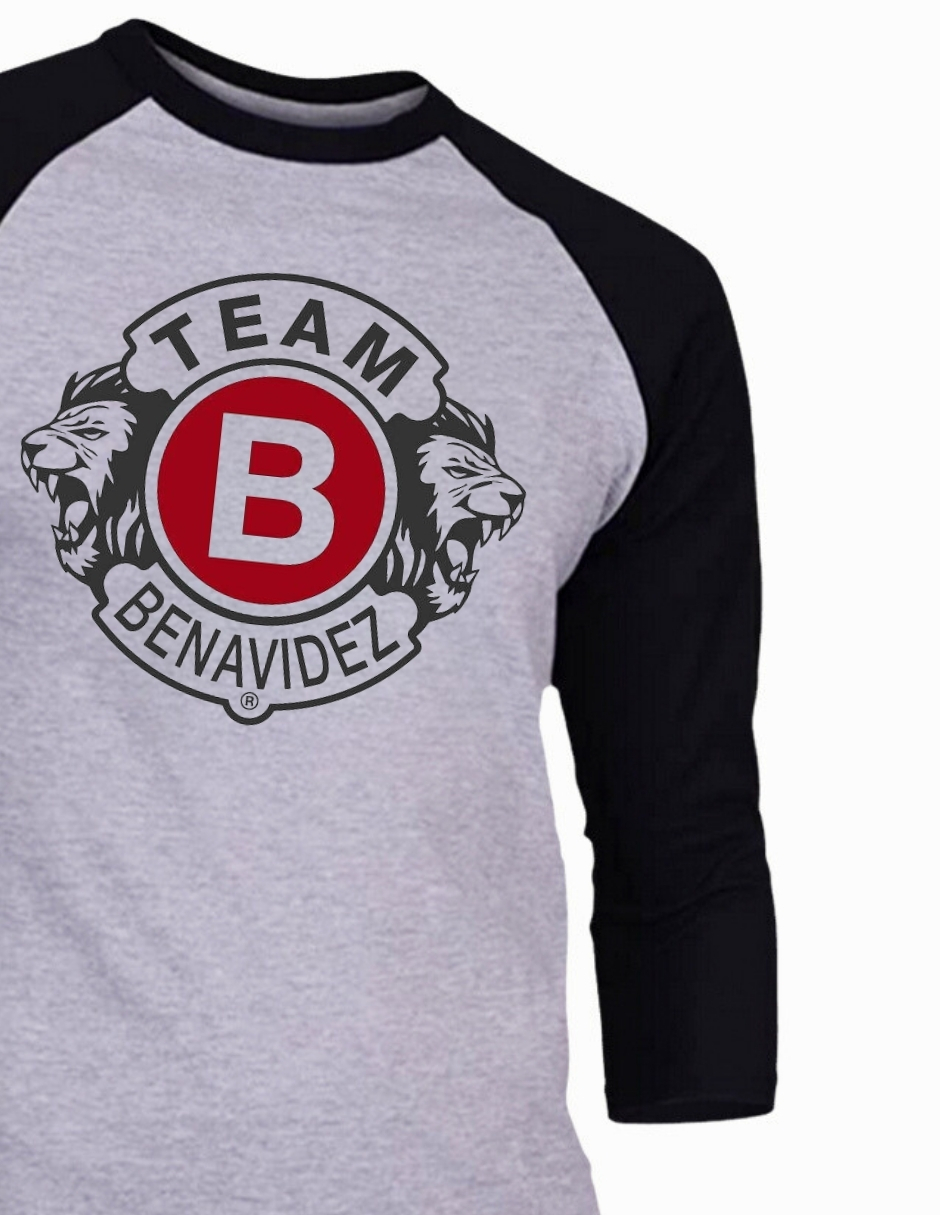 Playera team benavidez bicolor 003