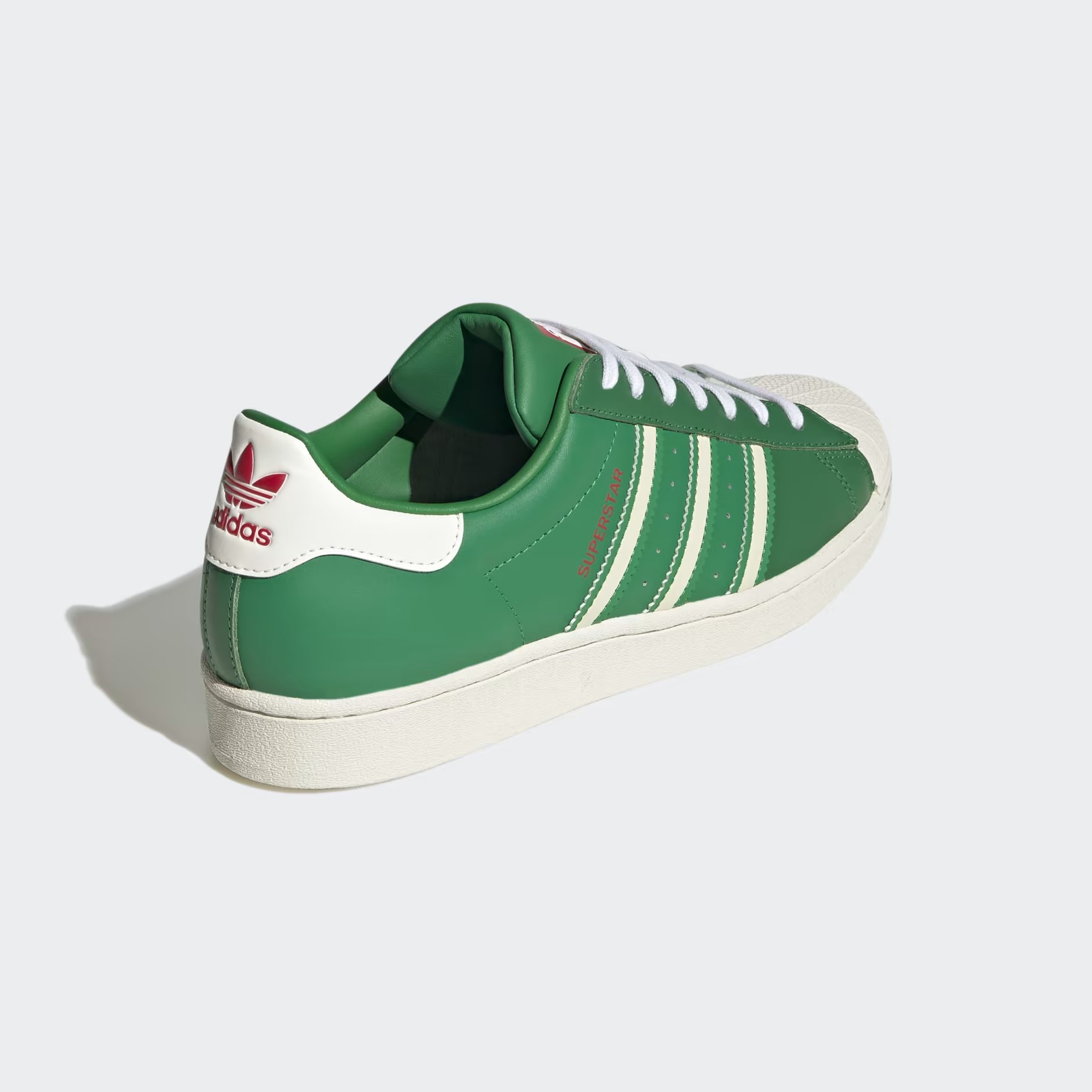 Tenis Adidas Superstar J Verde - Original
